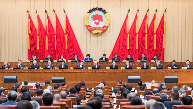全國政協(xié)十三屆四次會議舉行視頻會議