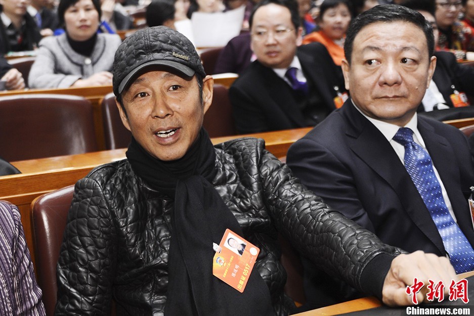 3月3日，中國(guó)人民政治協(xié)商會(huì)議第十二屆全國(guó)委員會(huì)第一次會(huì)議在北京人民大會(huì)堂開幕，陳道明委員出席會(huì)議。中新社發(fā) 廖攀 攝 